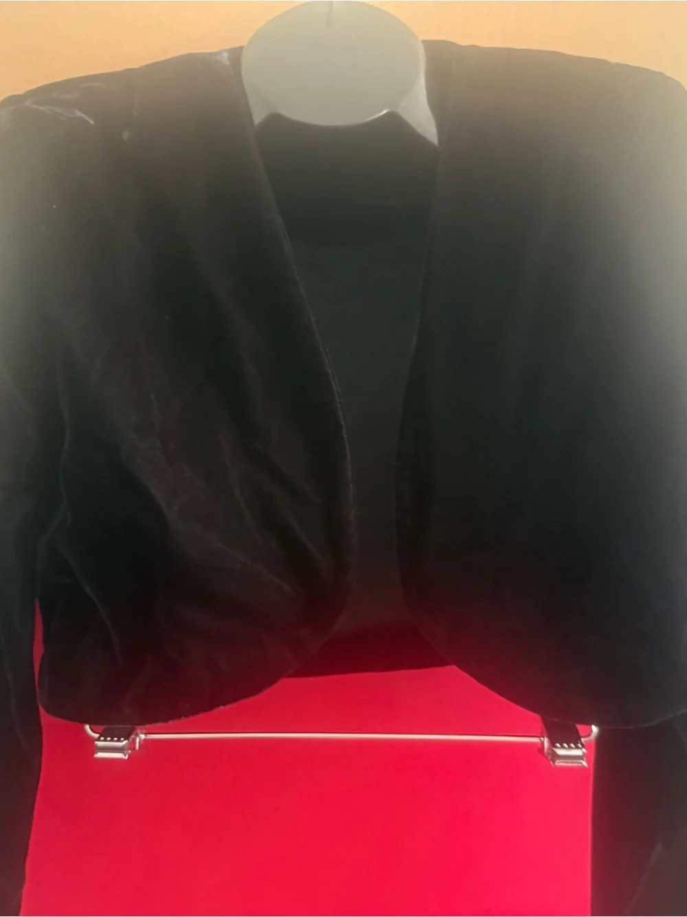 Black Velvet Bolero Jacket - Women p24